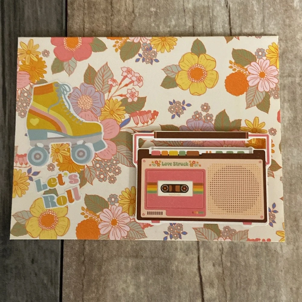 Set Of 5 Blank All Occasion Note Cards